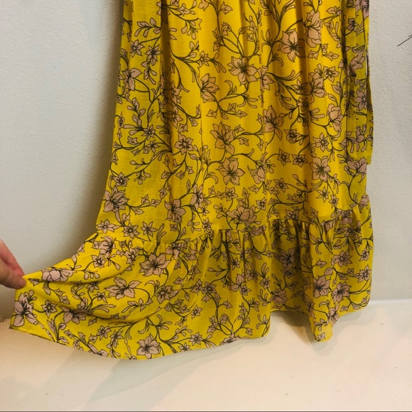 Avec Le Filles Yellow Floral Dress - Picture 4 of 11